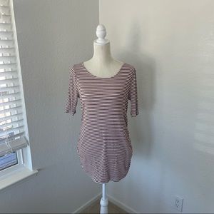 Ingrid & Isabel Striped Maternity Shirt